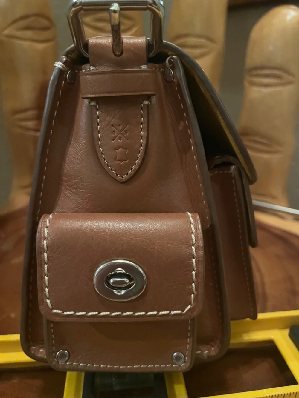 Coach Cargo Tabby Burnished Amber